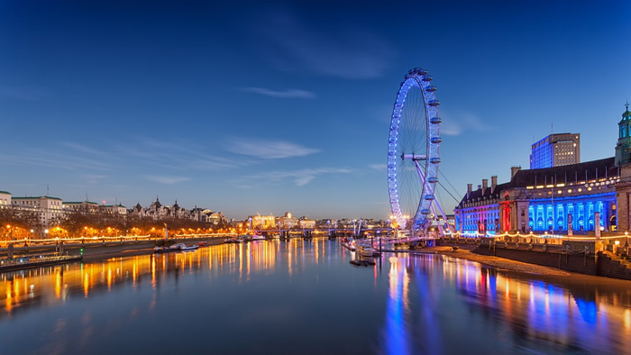 La Grande Roue à Londres en Angleterre